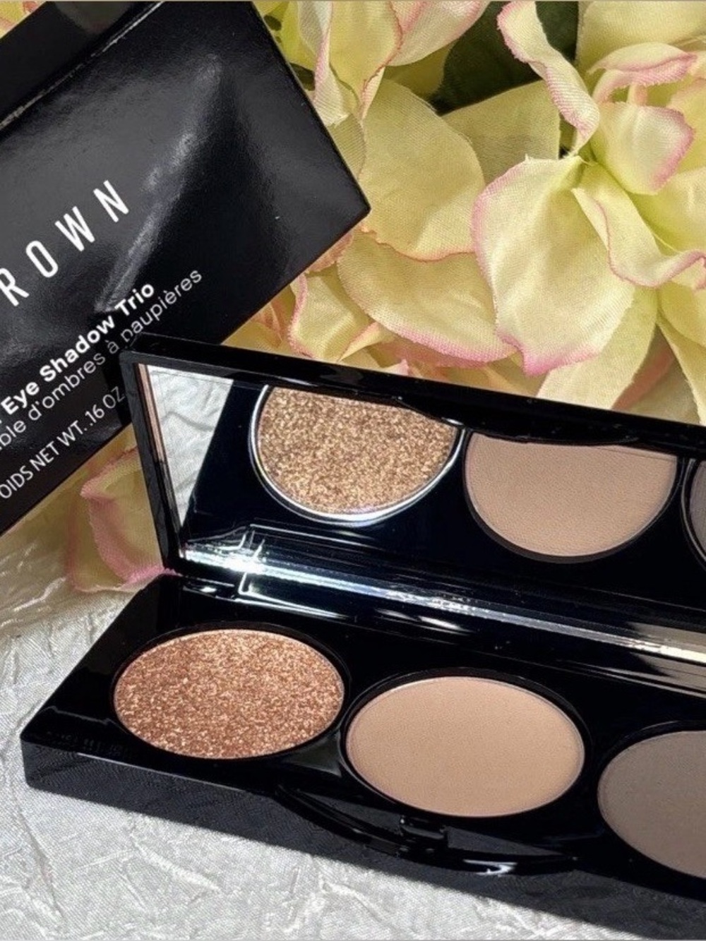 Bobbi Brown The Essential Eye Shadow Trio - GOLDEN HOUR - Palette FS NIB